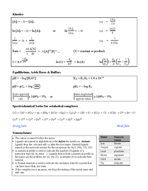 PHYS124 Dumberry Fall 2019 Final Exam Review and Solutions - Studocu