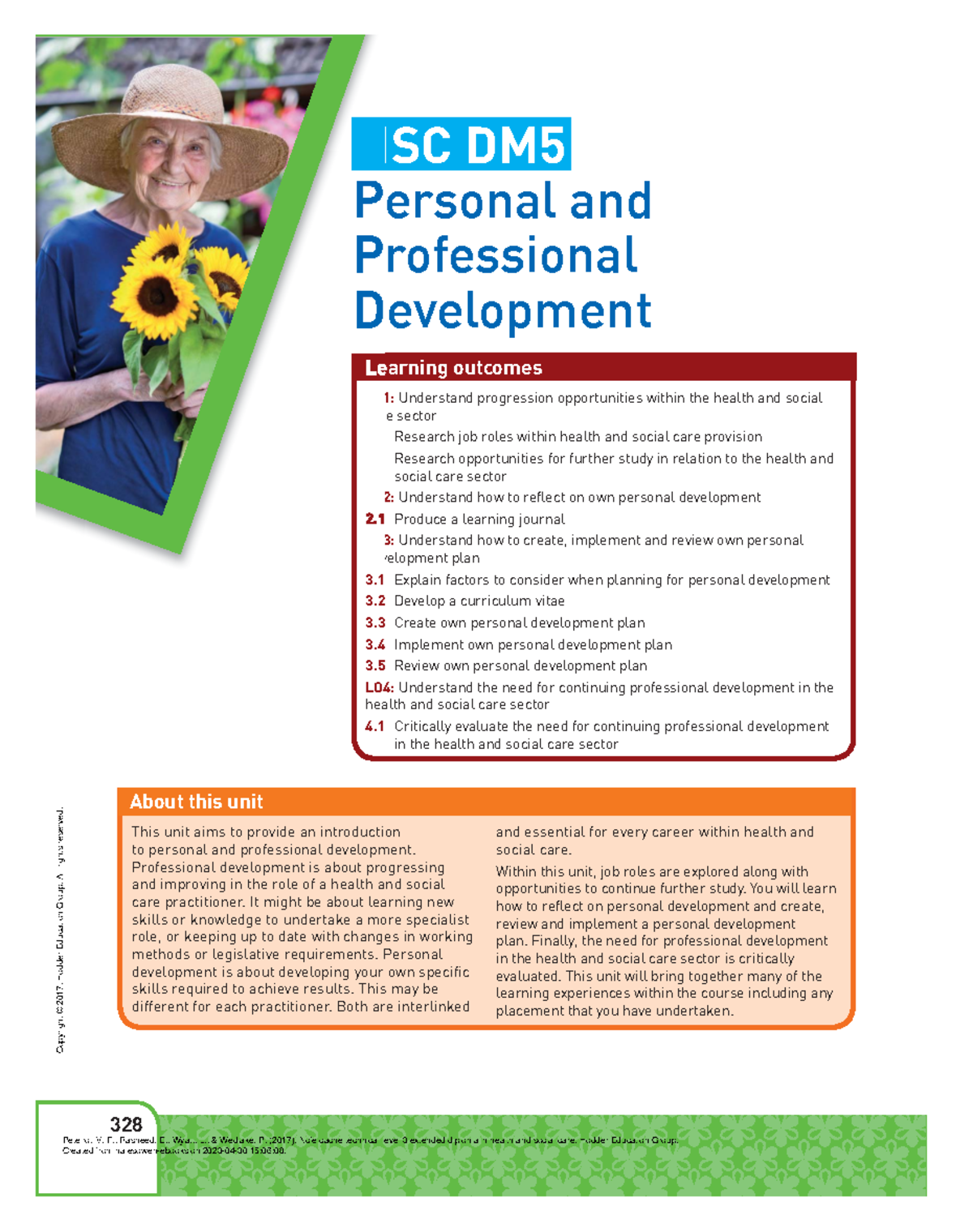 HSC DM: Personal & Professional Development in Health Care Careers ...