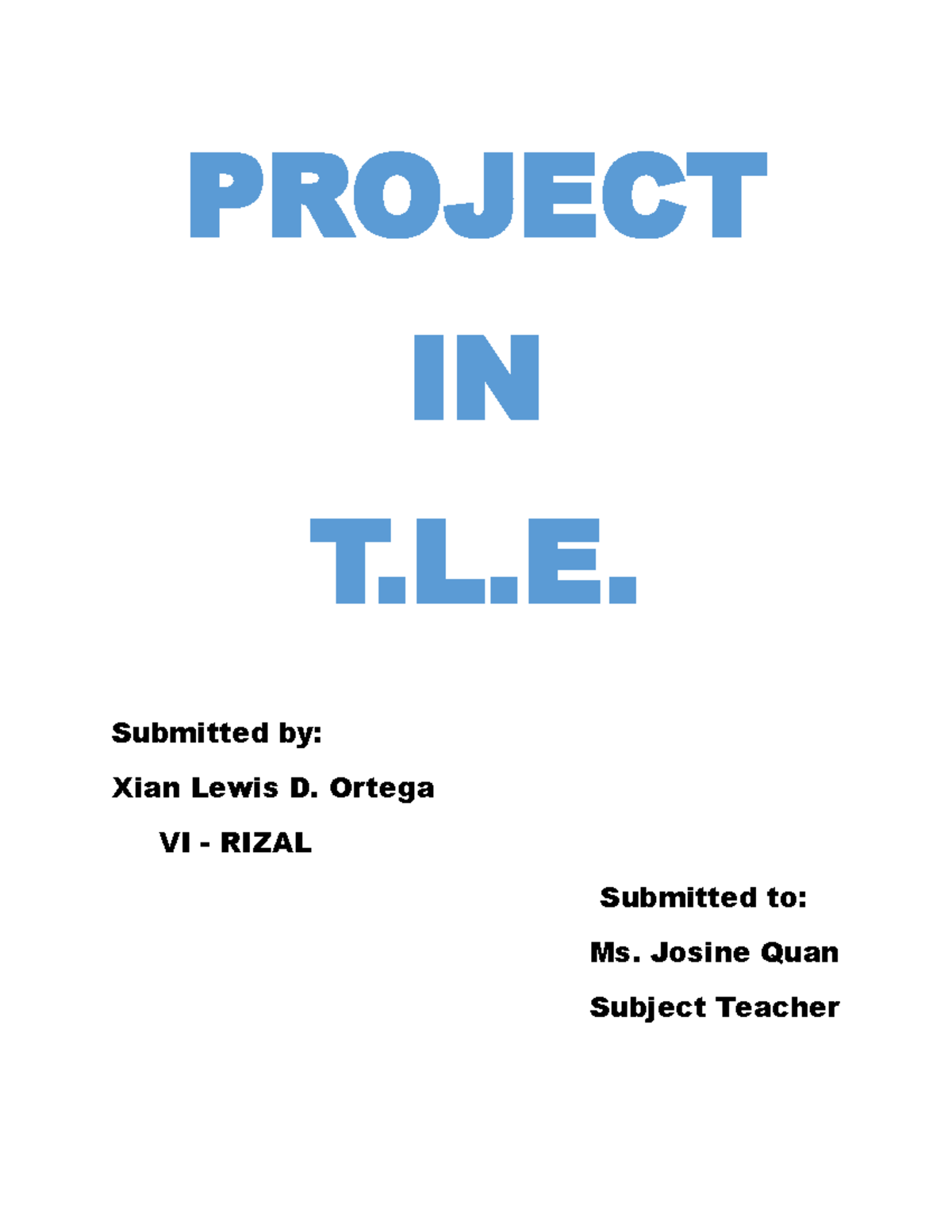 T.L. Project on Animal Scientific Names and Information - Studocu