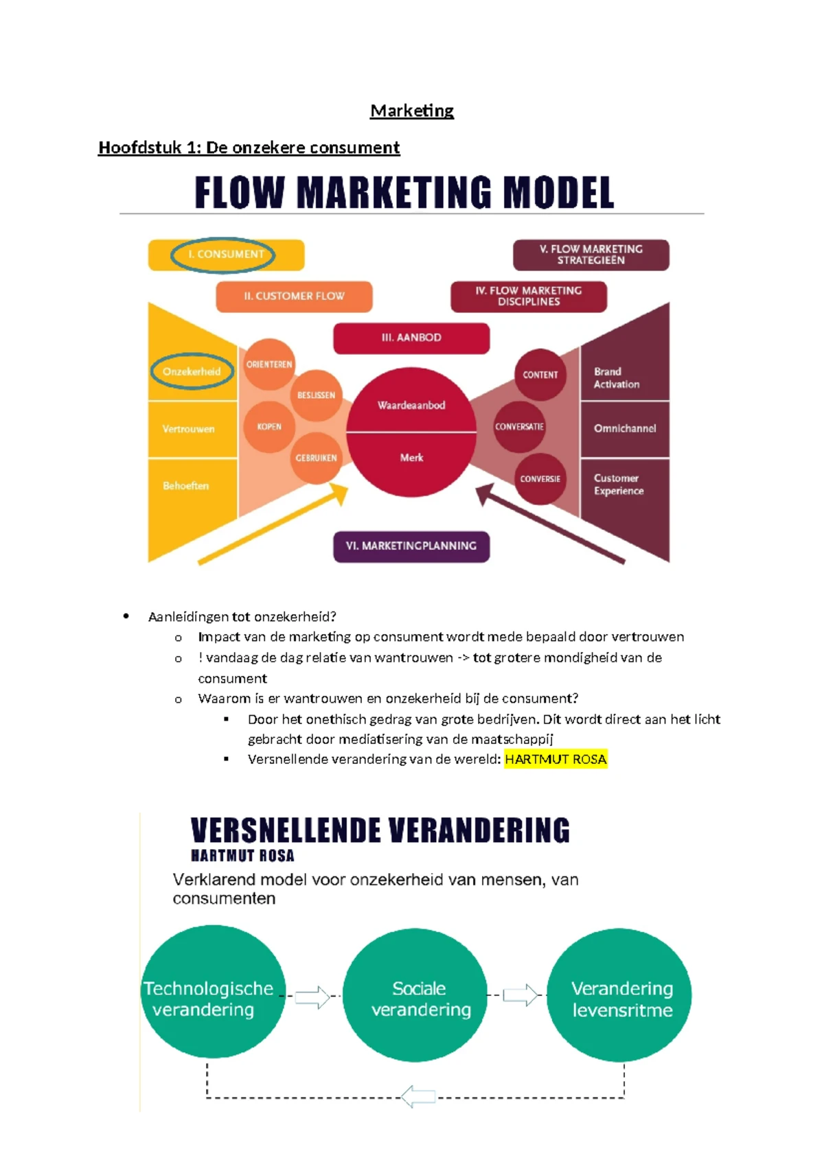 Flow Marketing Samenvatting: Overzicht van Klantwaarde en Merken - Studocu