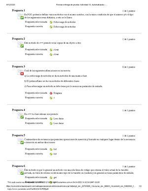 Actividad 1: Mapa Mental sobre Programación Orientada a Objetos - Studocu