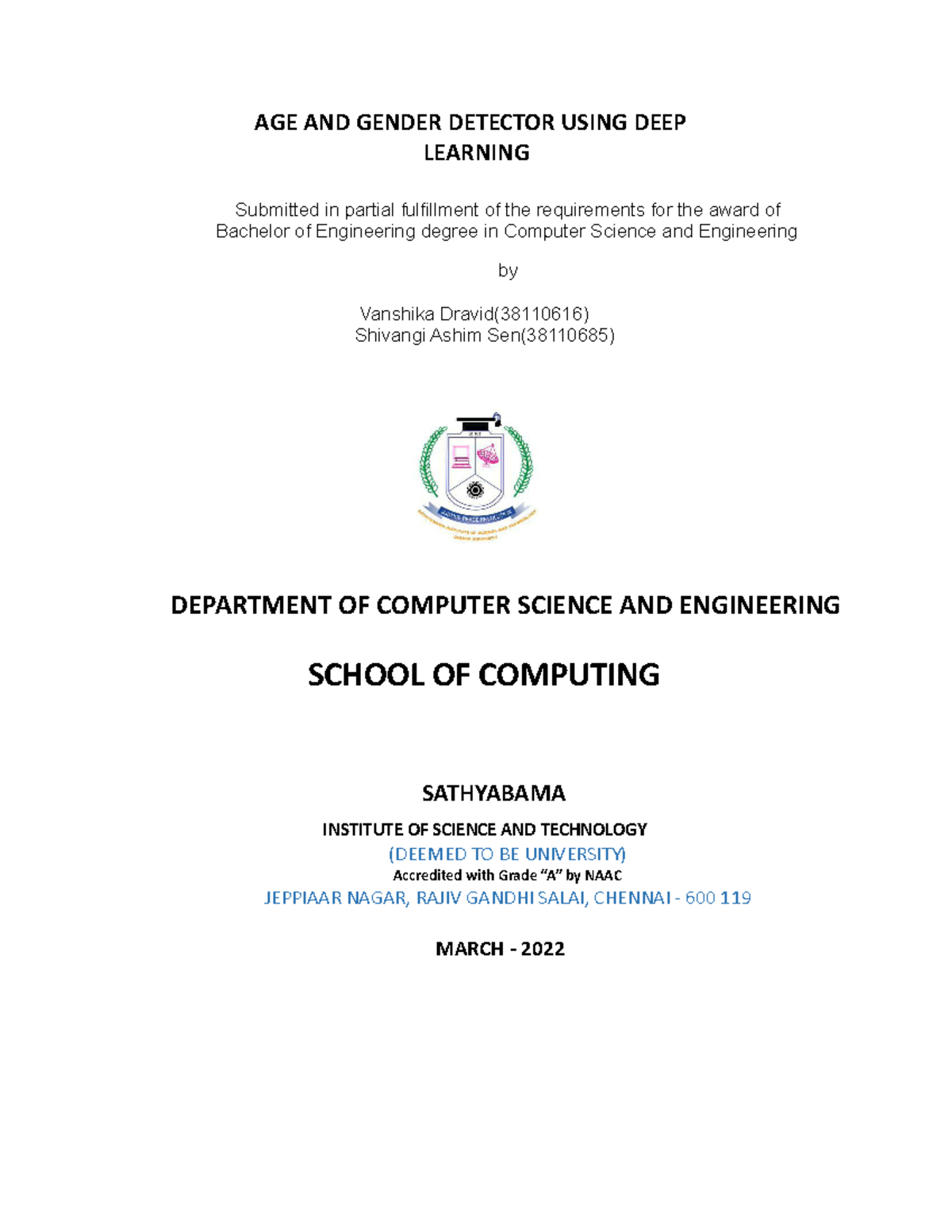 Python lab record - AGE AND GENDER DETECTOR USING DEEP LEARNING ...