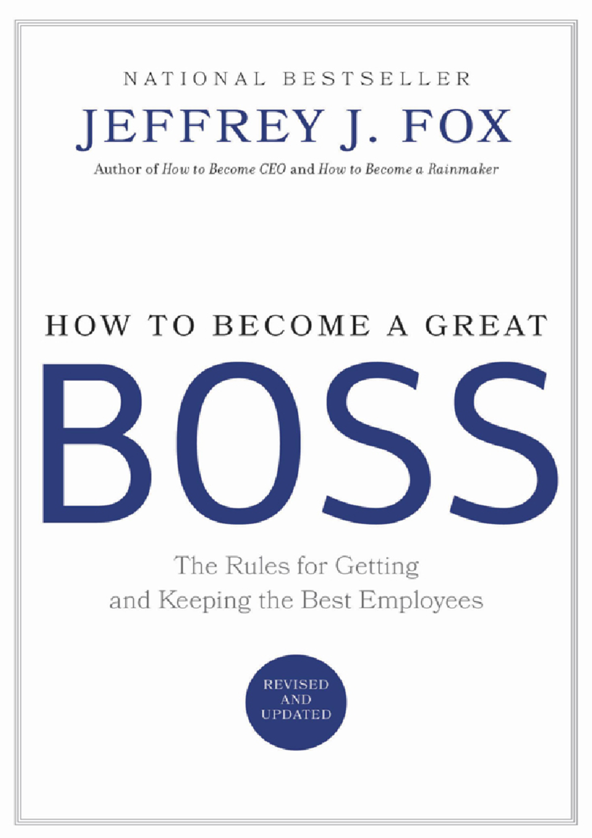 Great Bosses: Leadership Lessons for Success and Growth - Studocu
