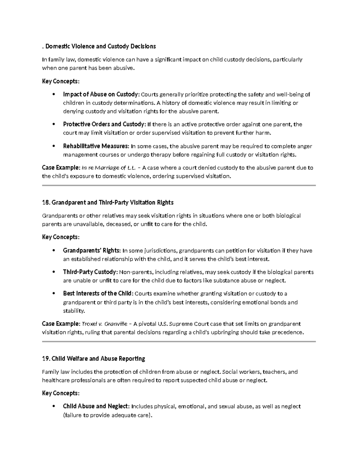 Domestic Violence and Custody Decisions: Key Concepts and Case Studies ...