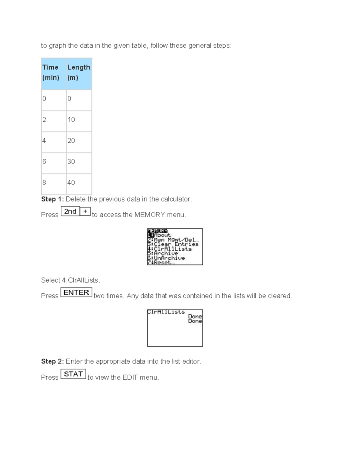 MATH 10C - Relations& Functions, Topic#1 graphing data using tech - to ...