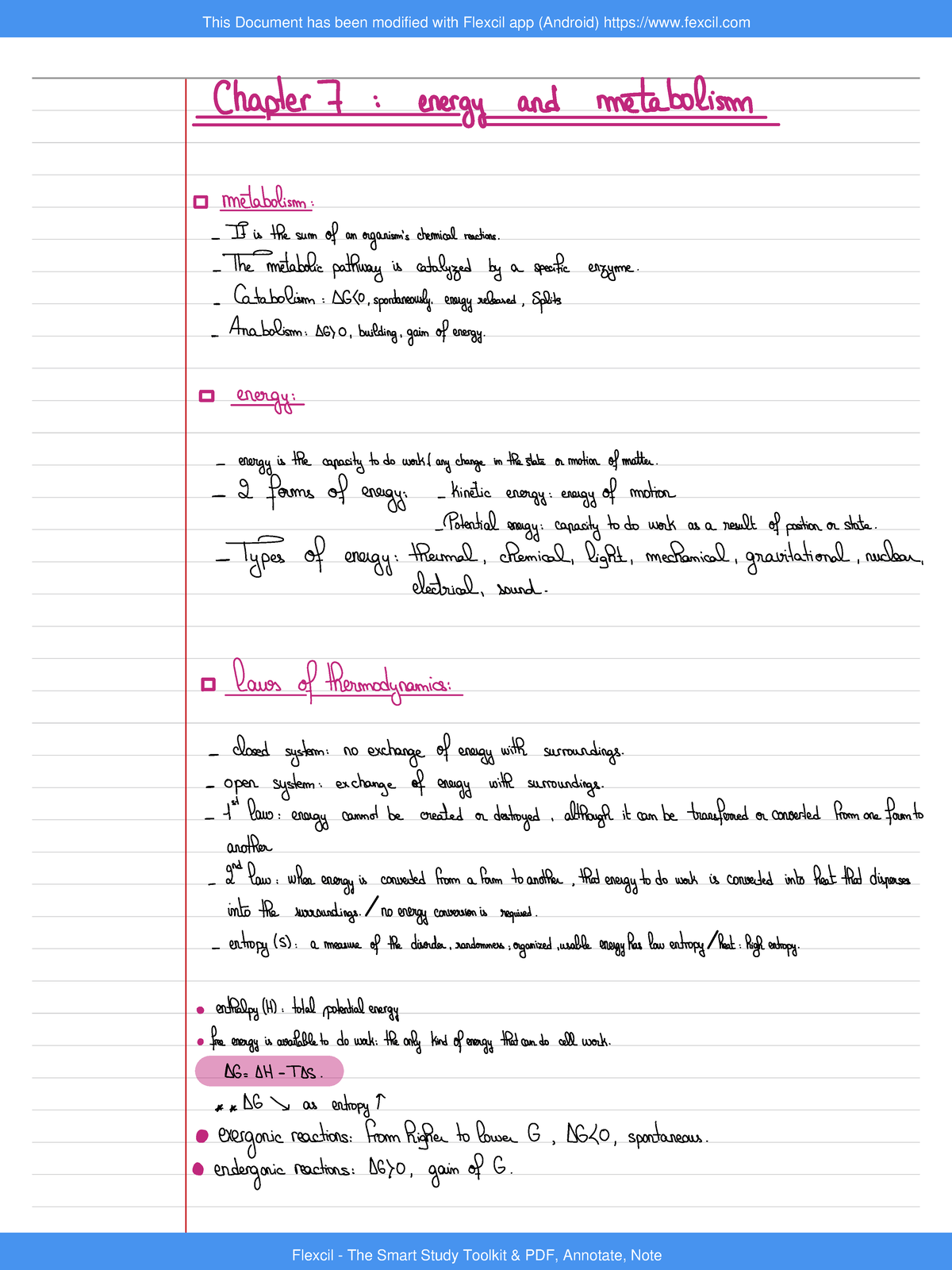 Bio Exam 1 - Energy, Metabolism, and Cell Division Notes - Studocu