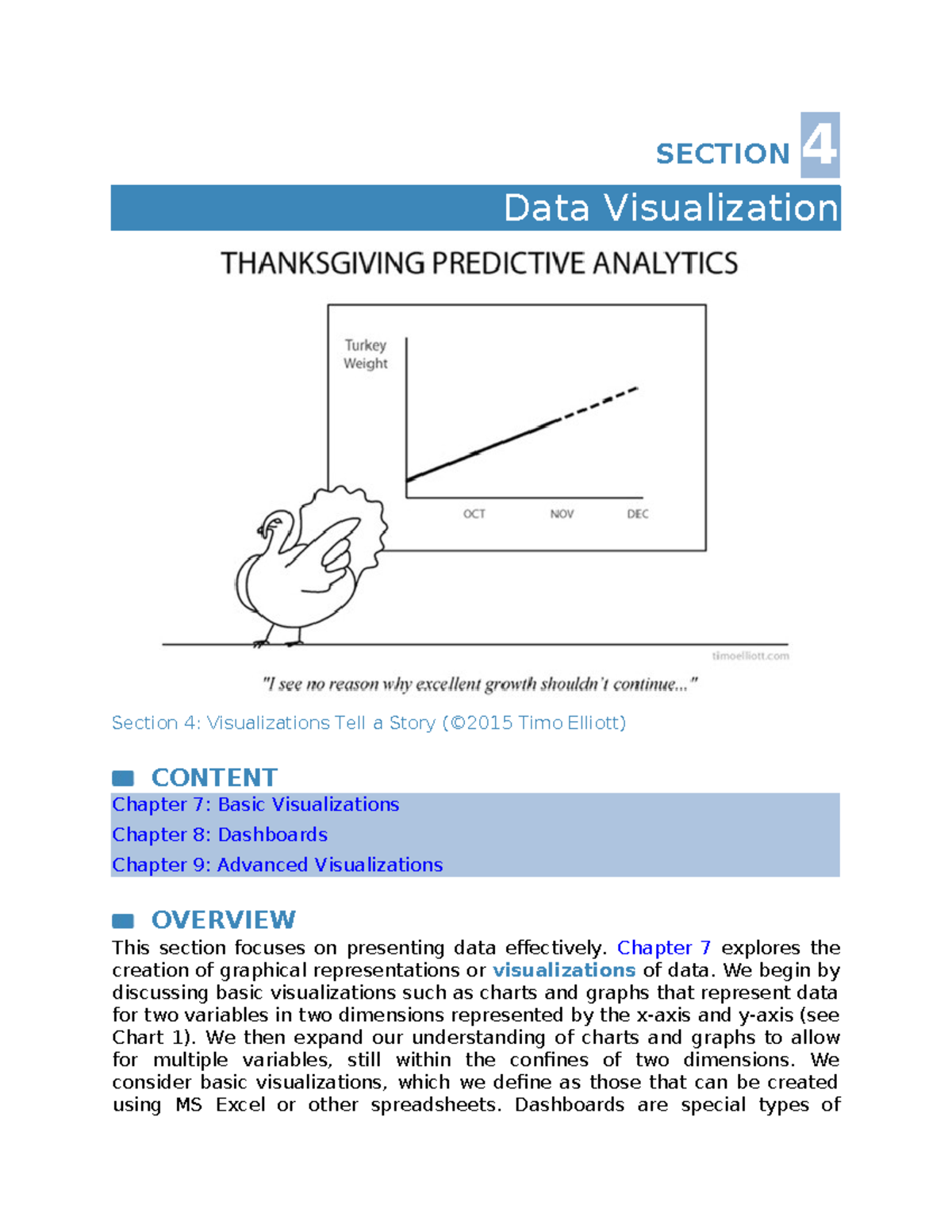 Data Visualization Techniques: Charts and Graphs Overview (Course Code ...