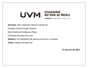 A-3-EQ1 - Actividad 3 Mapa conceptual - Nombre: Alan Gerardo ...