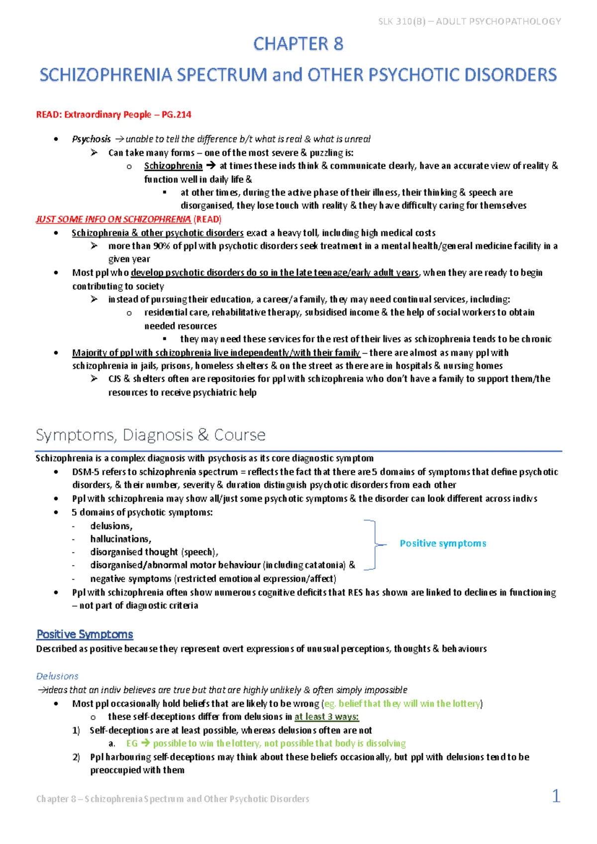Schizophrenia Spectrum & Psychotic Disorders Overview and Treatments ...