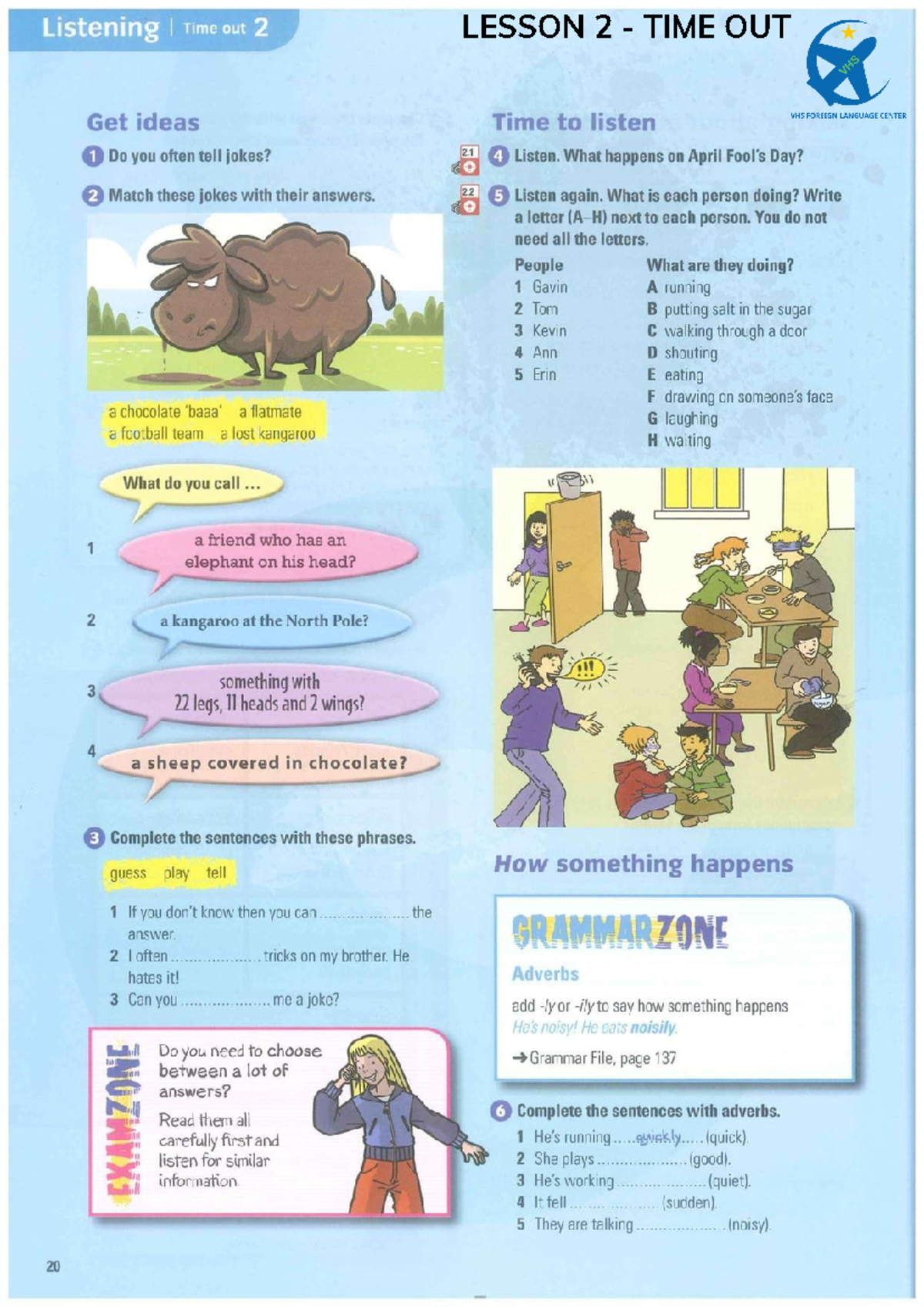 Lesson 2 - for secondary students - general english - LESSON 2 - TIME ...