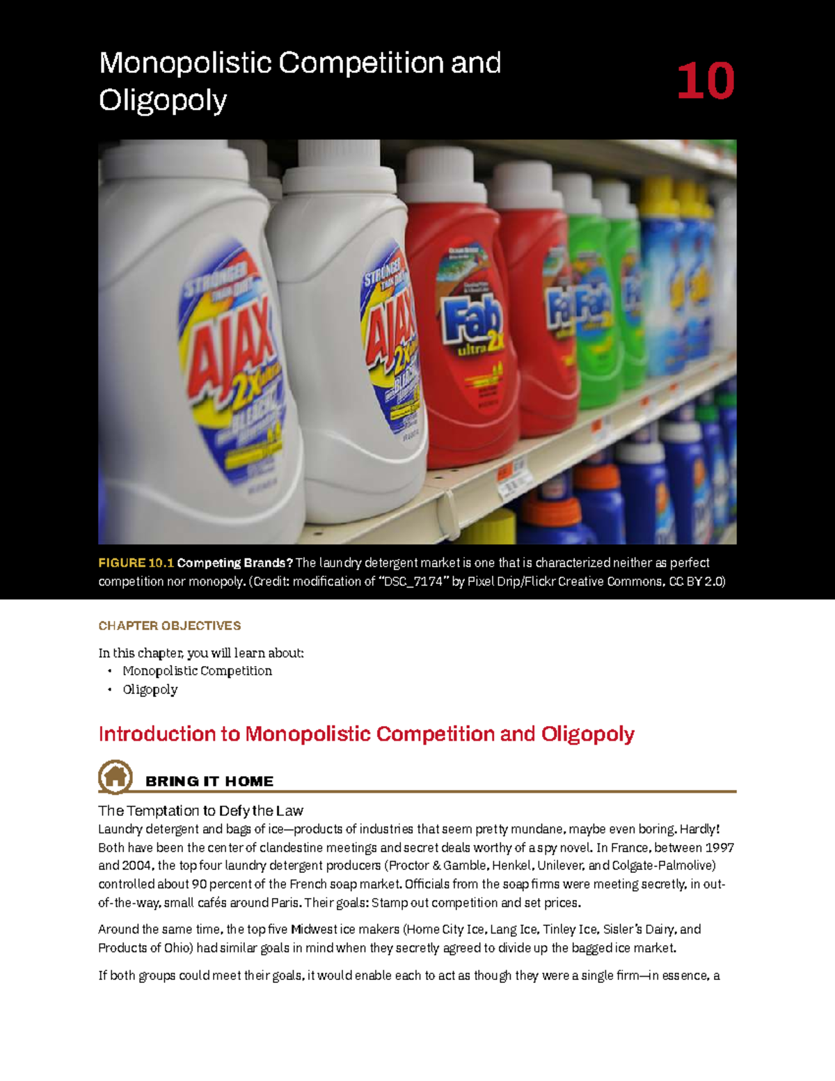 Chapter 10: Monopolistic Competition and Oligopoly Analysis - Studocu
