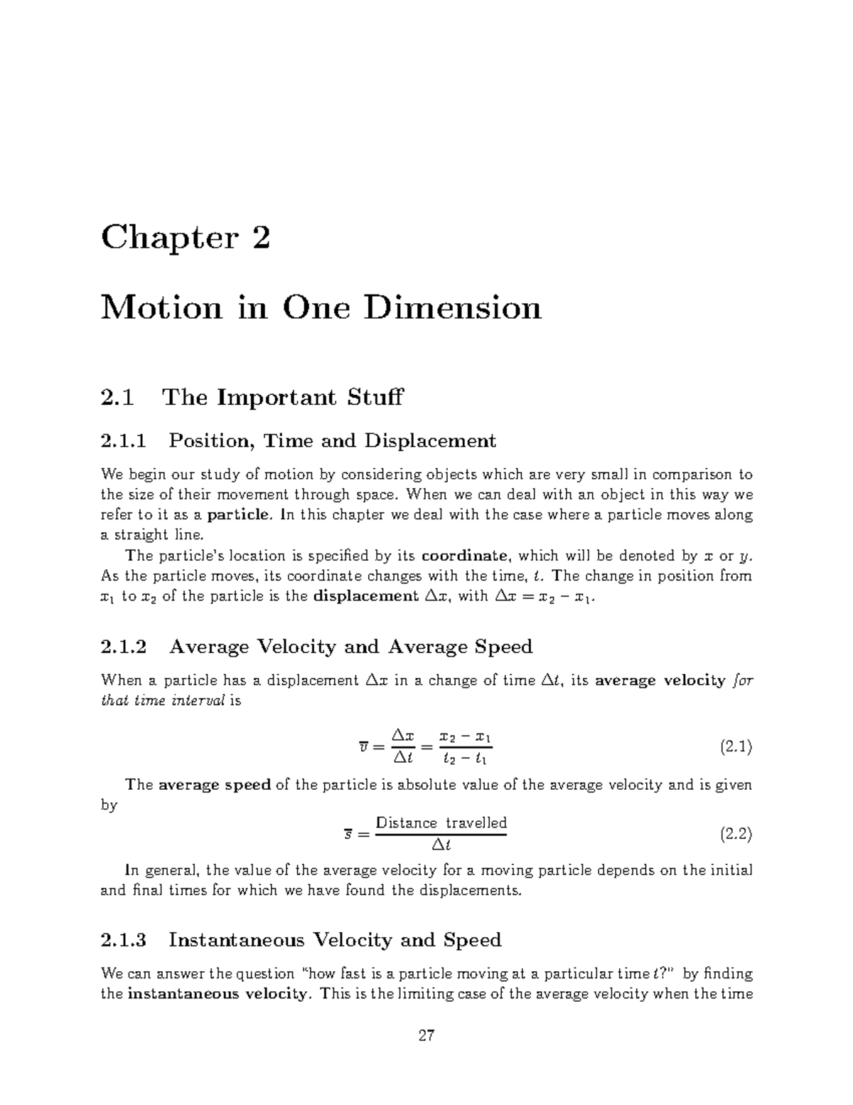 A Good sum up to 2d motion for 1st year students - Circuit theory-1 ...