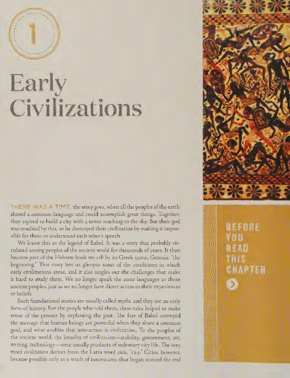 Introduction to Early Civilizations and the Code of Hammurabi - HIST101 ...