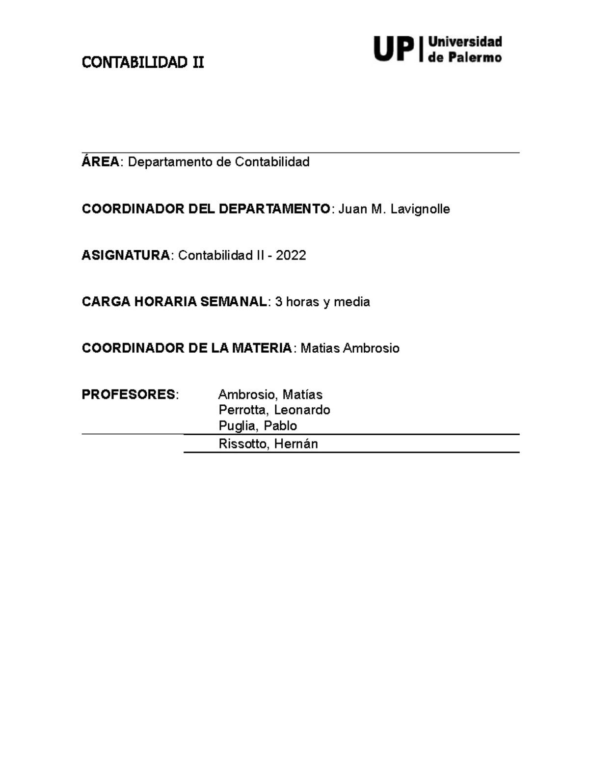 Ejemplo de Parcial - Contabilidad II - Segundo Examen 2023 - Studocu