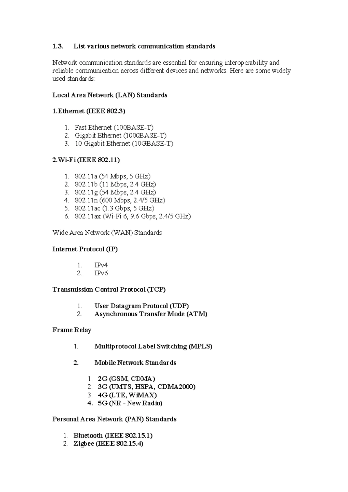 CN Lab Manual R20 - Practical Experiments in Computer Networks - Studocu
