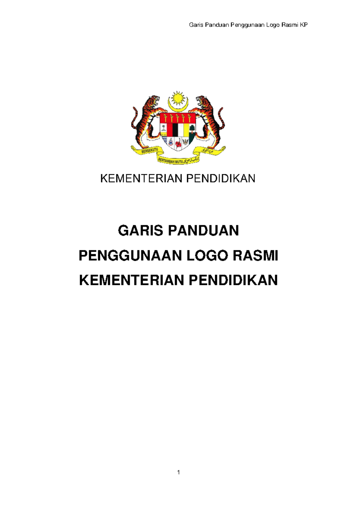 Garis Panduan Logo Rasmi KPM terkini 19 5 2022 - GARIS PANDUAN ...