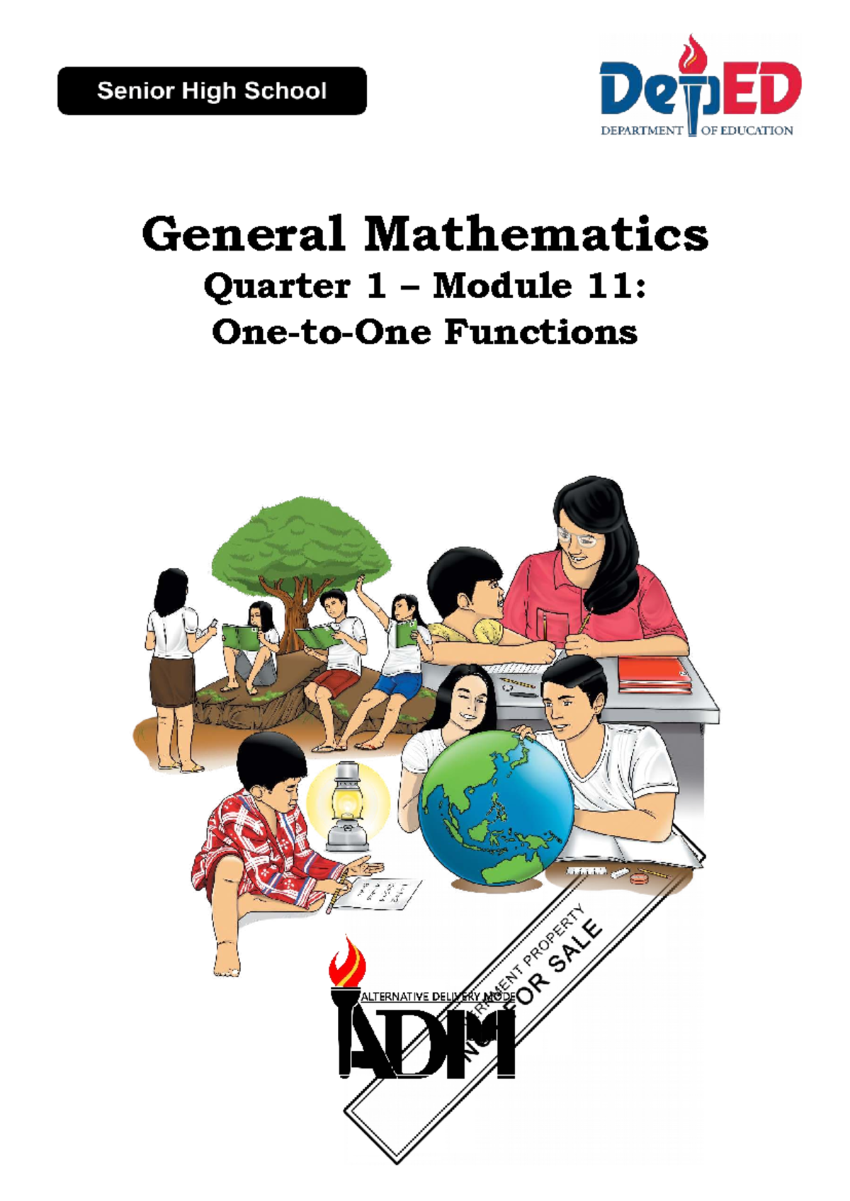 General Mathematics ADM Q1 Module 11: Understanding Functions - Studocu