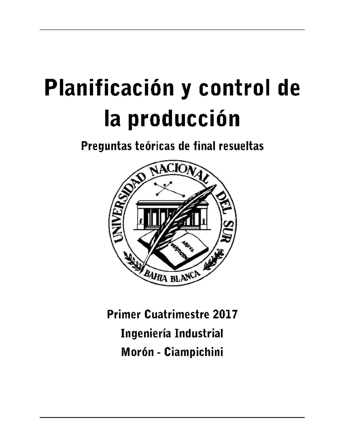 PyCP - Preguntas Teóricas Resueltas sobre Administración de la Demanda ...