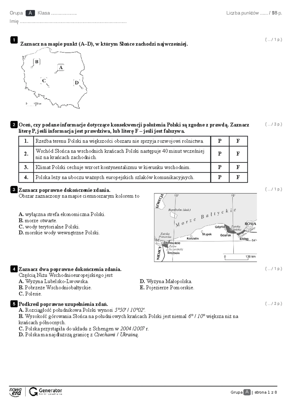 środowisko Przyrodnicze Polski Część 2 Klasa 7 www.studocu.com