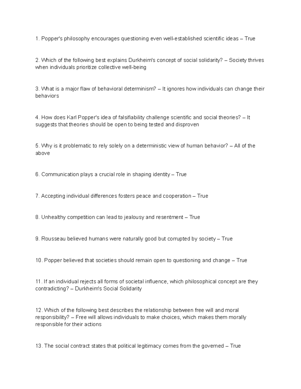 MCS- Prelim Exam - Key Practice Questions and Concepts - Studocu