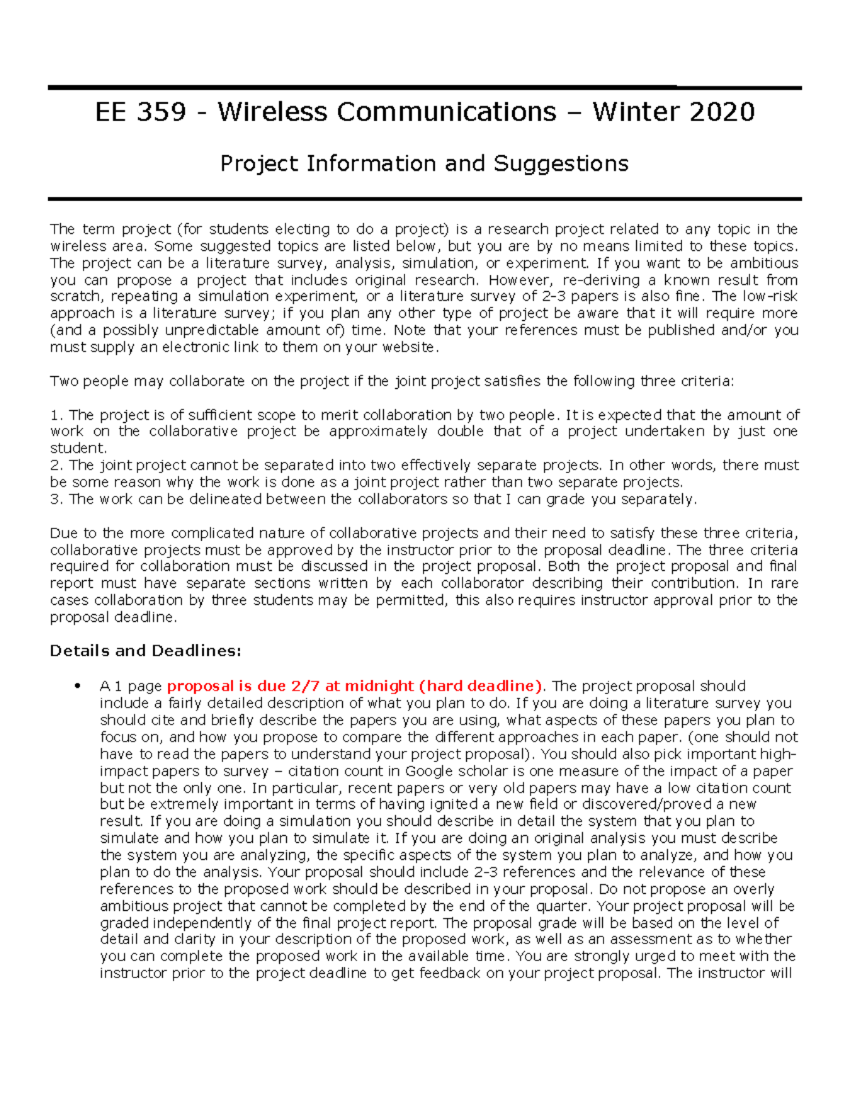 Project WIN 20 - fgsagsa - EE 359 - Wireless Communications – Winter ...