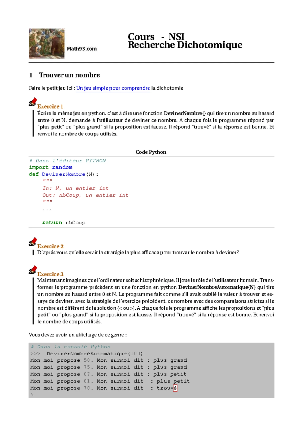 Manipulation des Tables en Python - NSI Première - Traitement CSV - Studocu