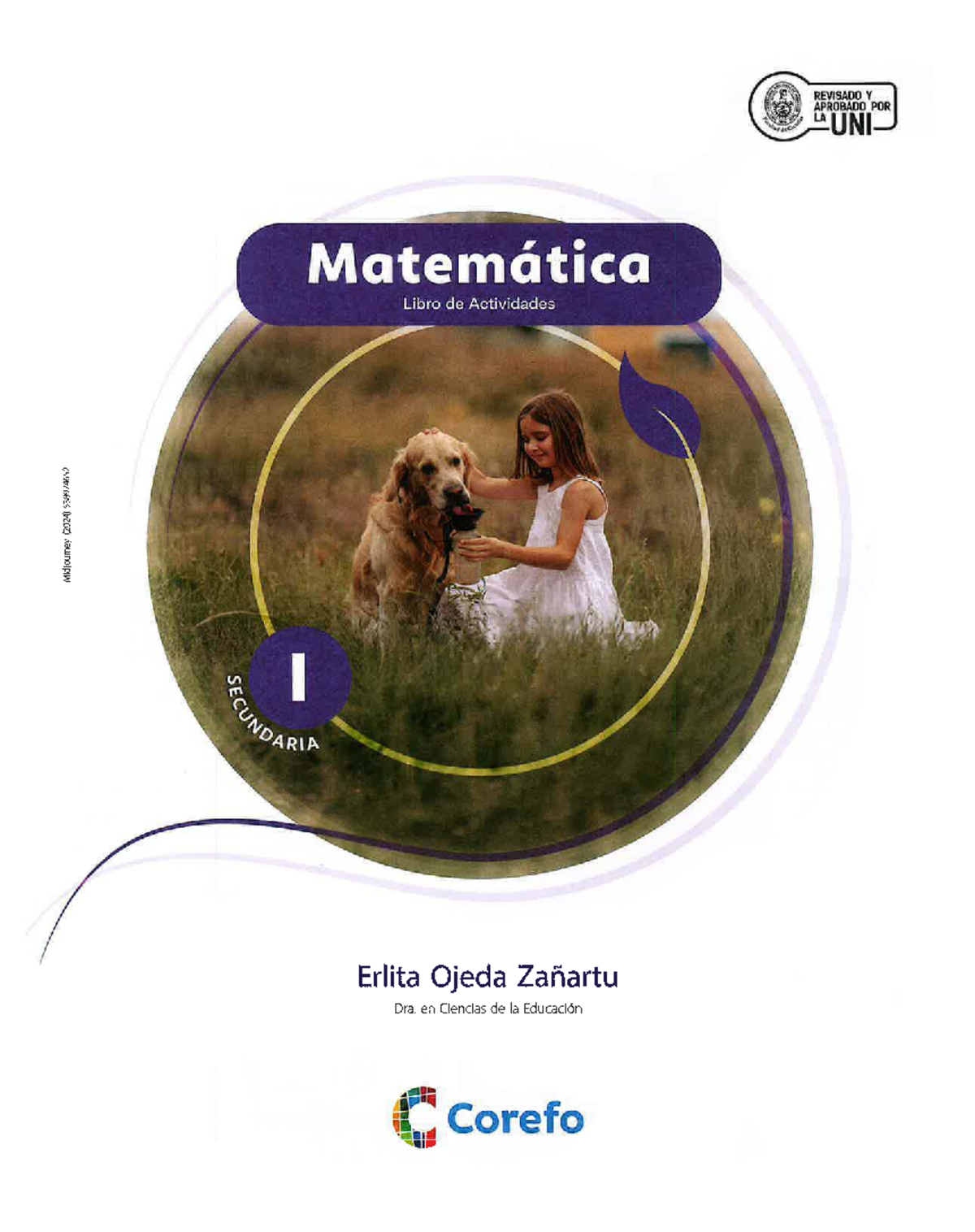 Libro de Actividades Matemáticas I - 1°MATE (2024) Ediciones Corefo - Document Preview