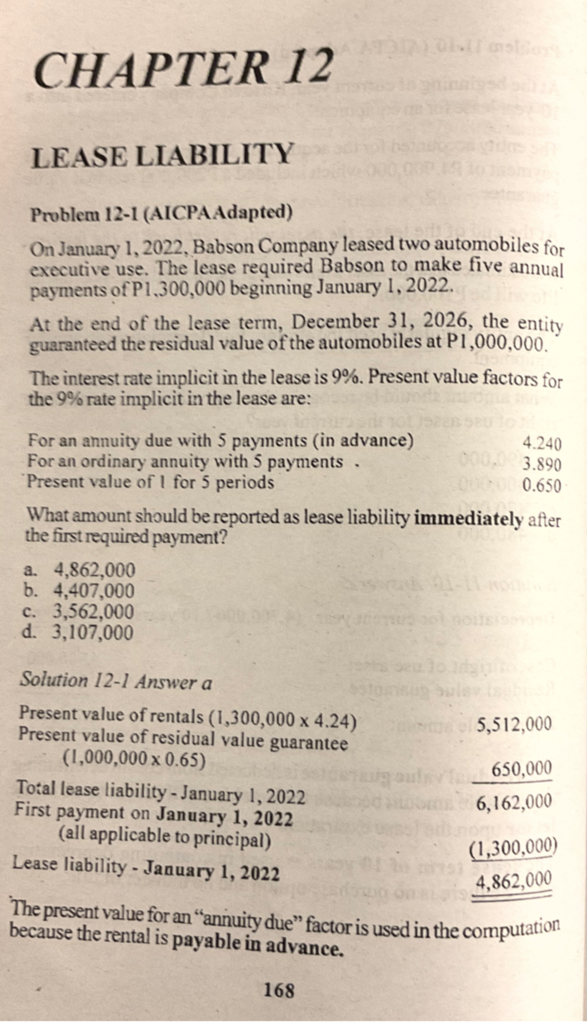 LEASE ACCOUNTING Study Guide for Exam Preparation - Studocu