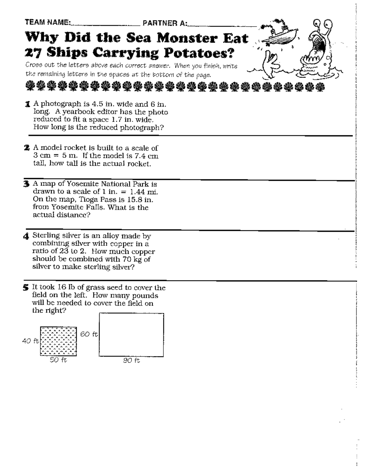 Scale Algebra - ABC: Problem Solving & Applications - Studocu