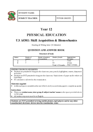 [Solved] identify fitness compoents of volleyball for pe unit 4 aos1 ...