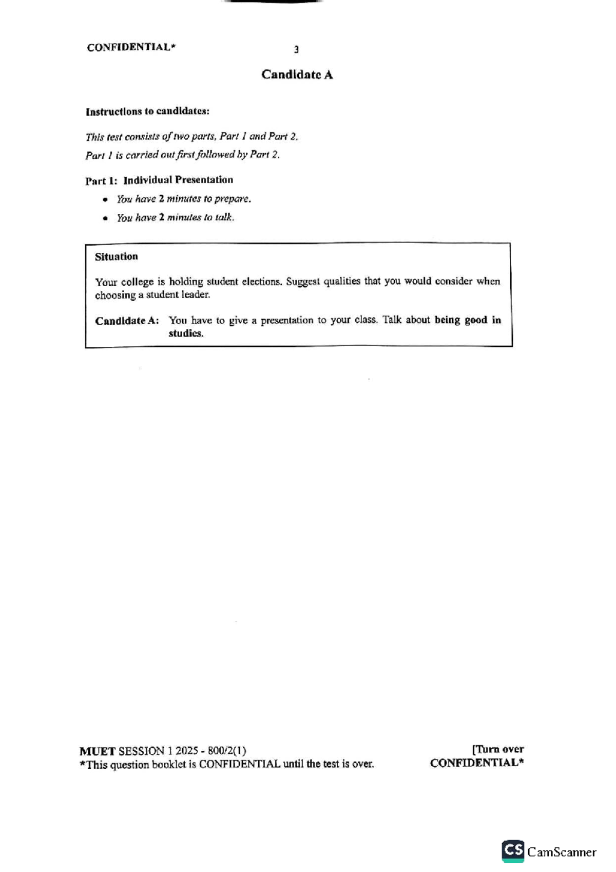 MUET SESSION 1 2025: Candidate Presentations & Group Discussion Guide ...