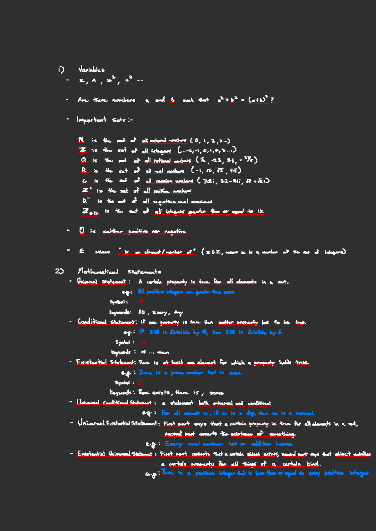 Mathematical Logic and Proof Techniques (MATH 101) - Comprehensive ...