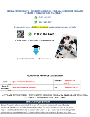 Opimes~1 - Atividade extensionista - PROJETO INTEGRADOR ...