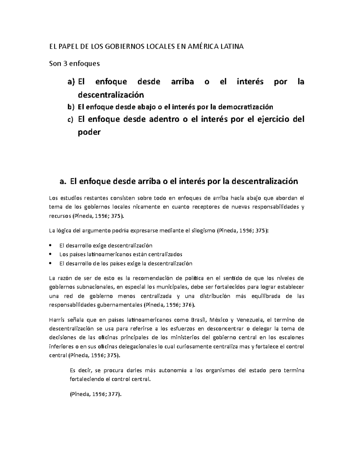 07 el papel de los gobiernos locales en AL - EL PAPEL DE LOS GOBIERNOS ...