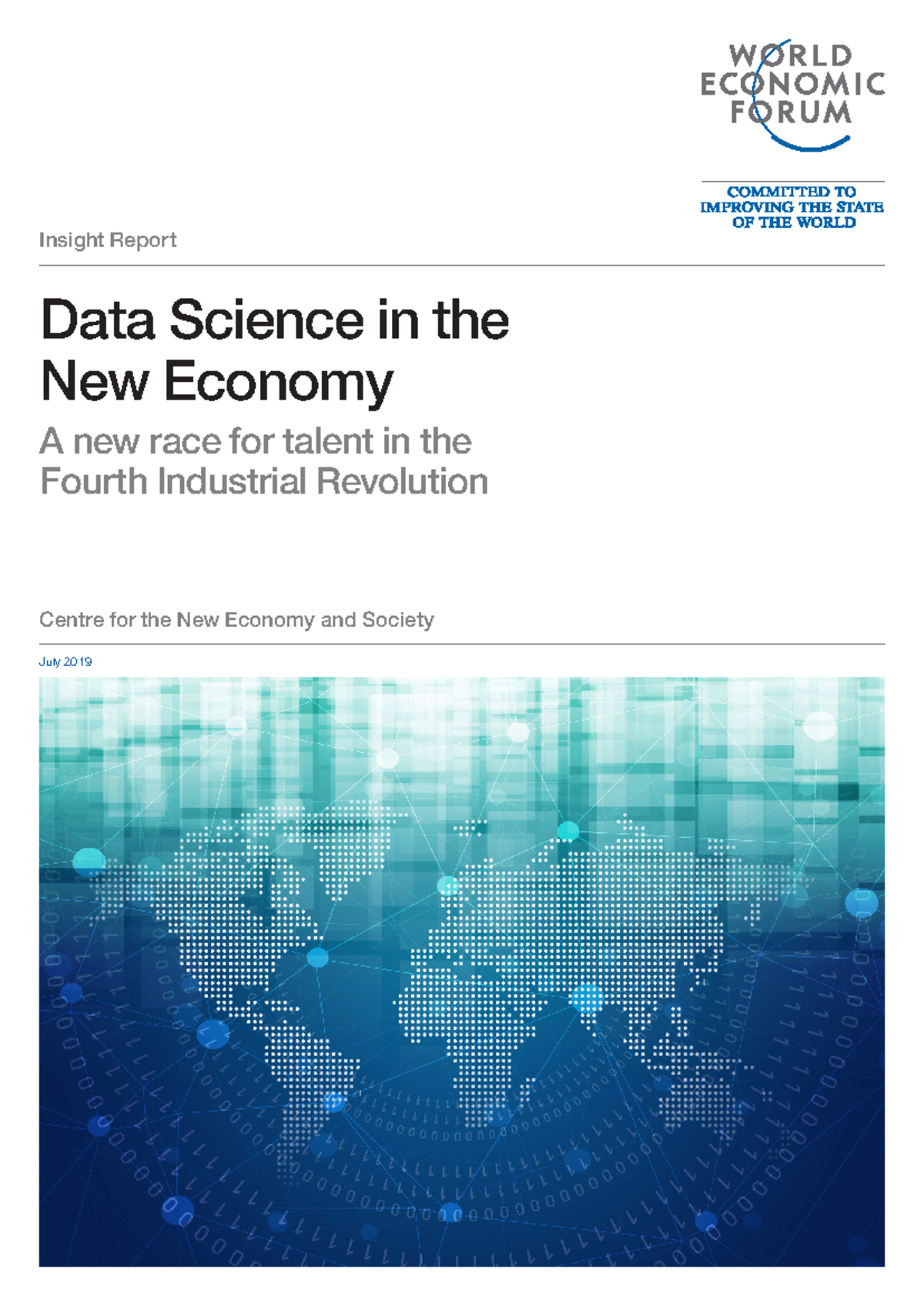 WEF Data Science In the New Economy - Insight Report Data Science in ...