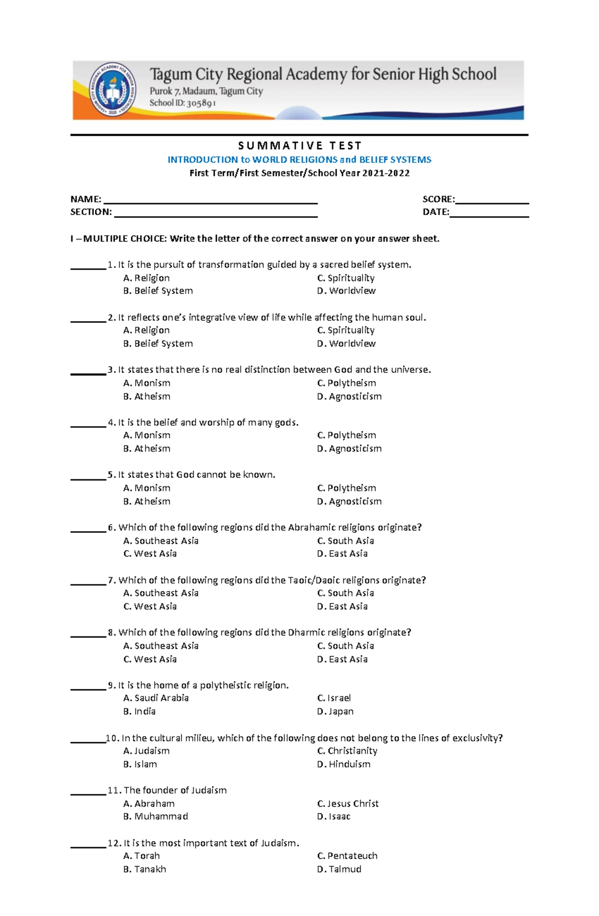 Bitonic Sort Algorithm - Study Notes & Implementation Guide - Studocu