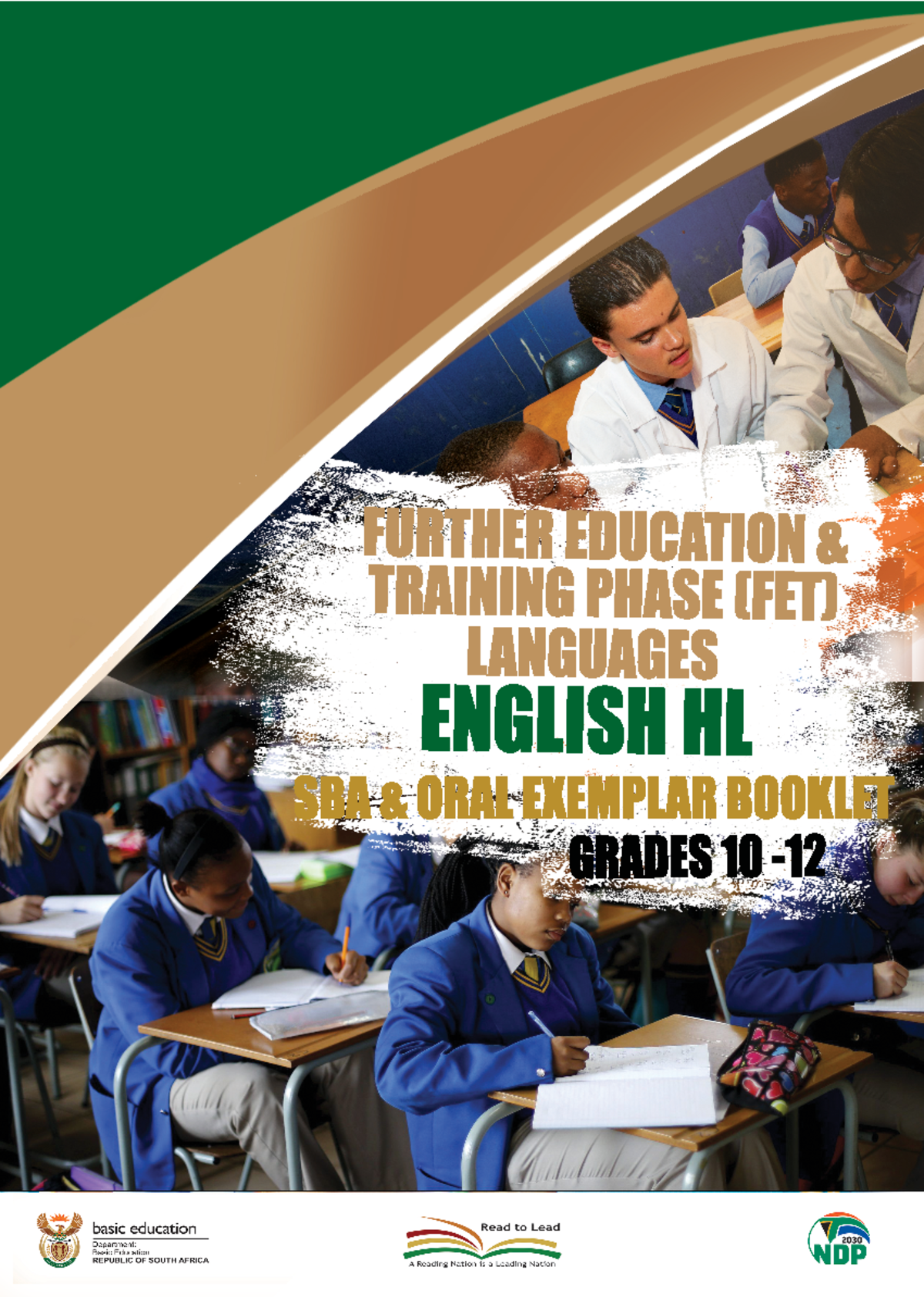 FET English HL Grades 10-12: SBA & Oral Exemplars for Assessment - Studocu
