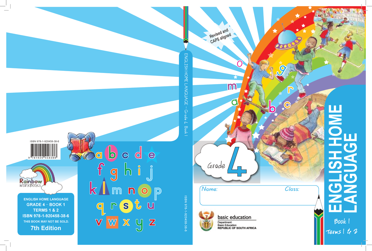Grade 4 English Home Language Workbook: Terms 1 & 2 Guide - Studocu