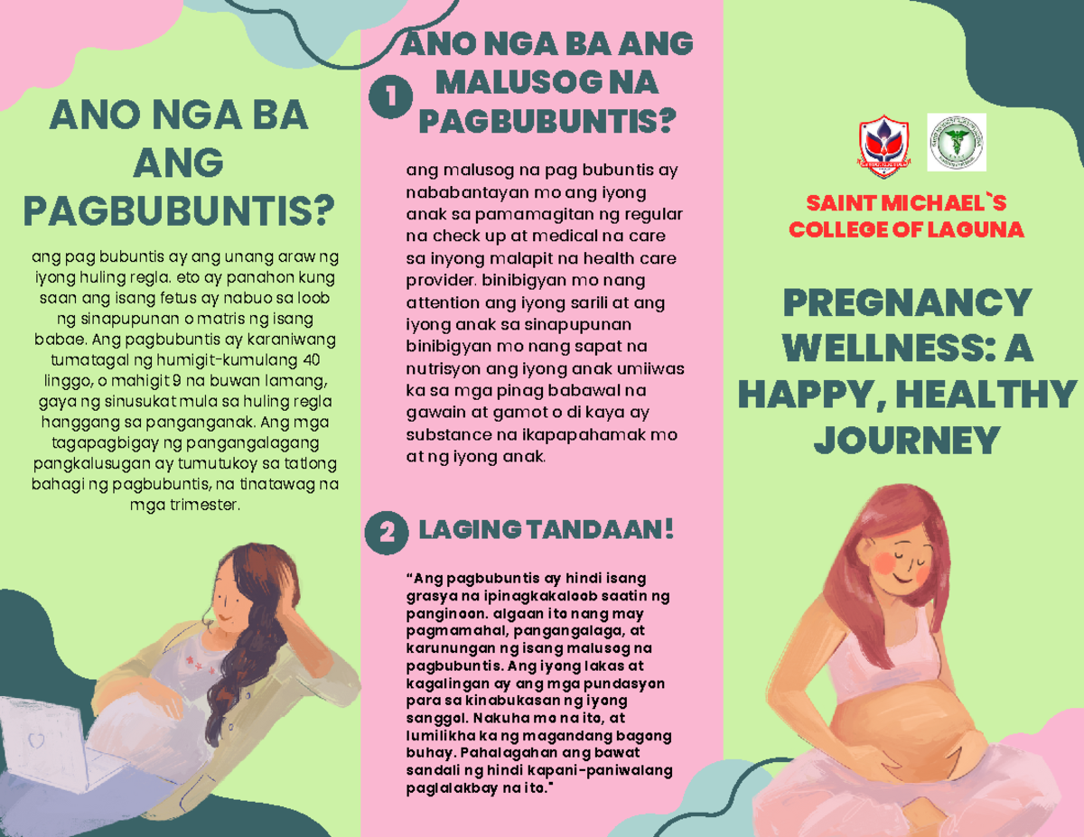 Pagbubuntis at Kalusugan: Isang Gabay sa Malusog na Pagbubuntis - Studocu