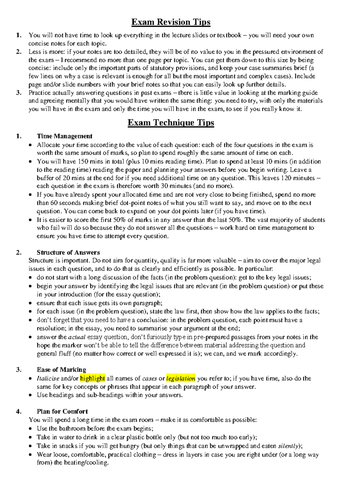 PPL - Final Exam Revision Tips and Techniques for Success - Studocu