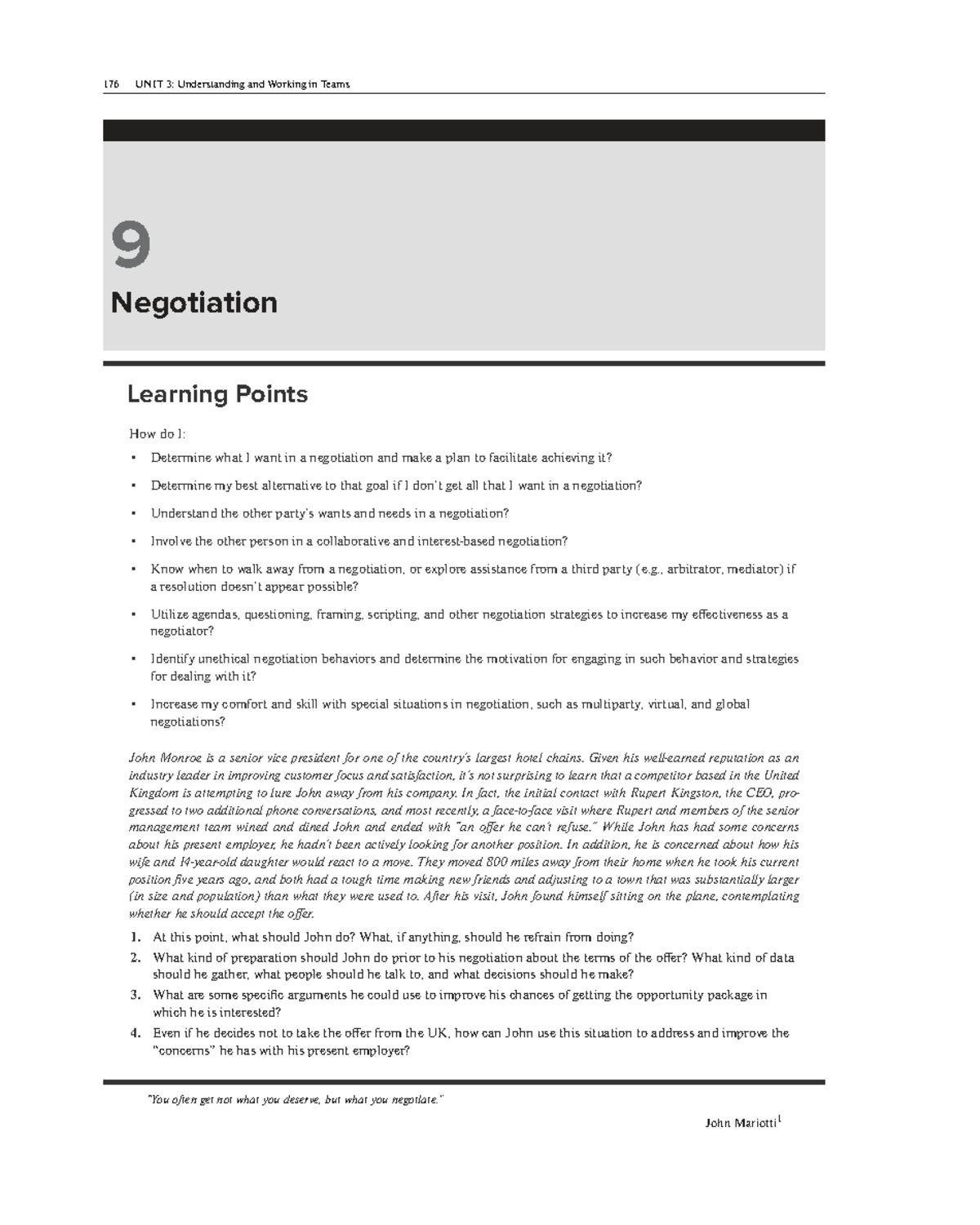 Negotiation Strategies: A Comprehensive Guide (176 UNIT 3) - Studocu