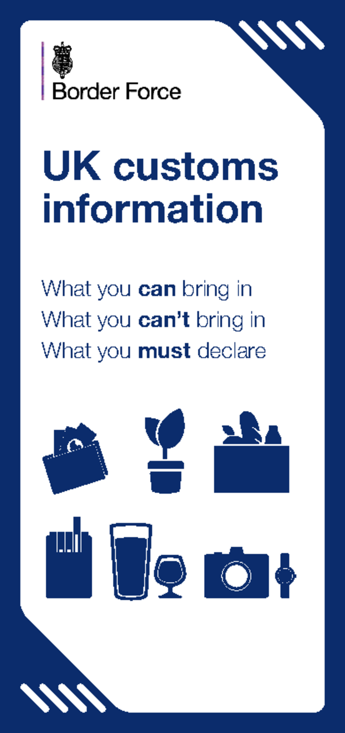 UK Customs Information: What You Can Bring and Declare
