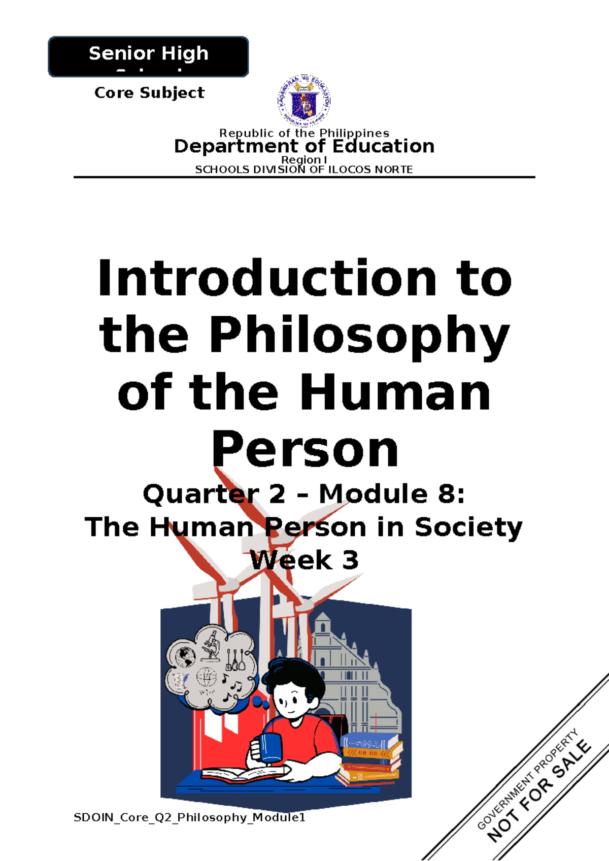 Core Philo Q2 Melc7 - Republic of the Philippines Department of ...