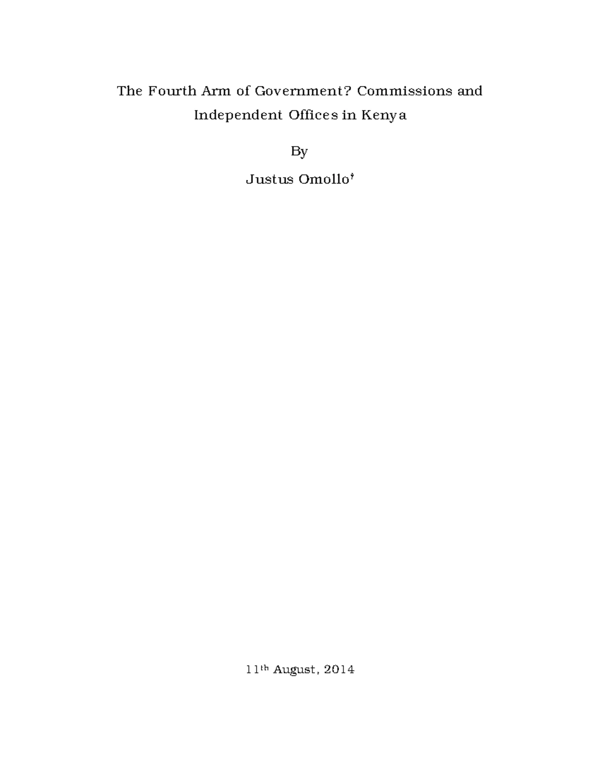 Constitutional LAW CAT 1 - JASON KANOGO MAINA – BLAW/2023/ HOW THE ...