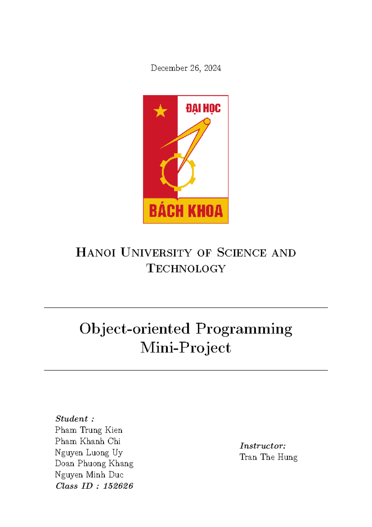 OOP Project Report: UML to Java Code Conversion (CS101) - Studocu