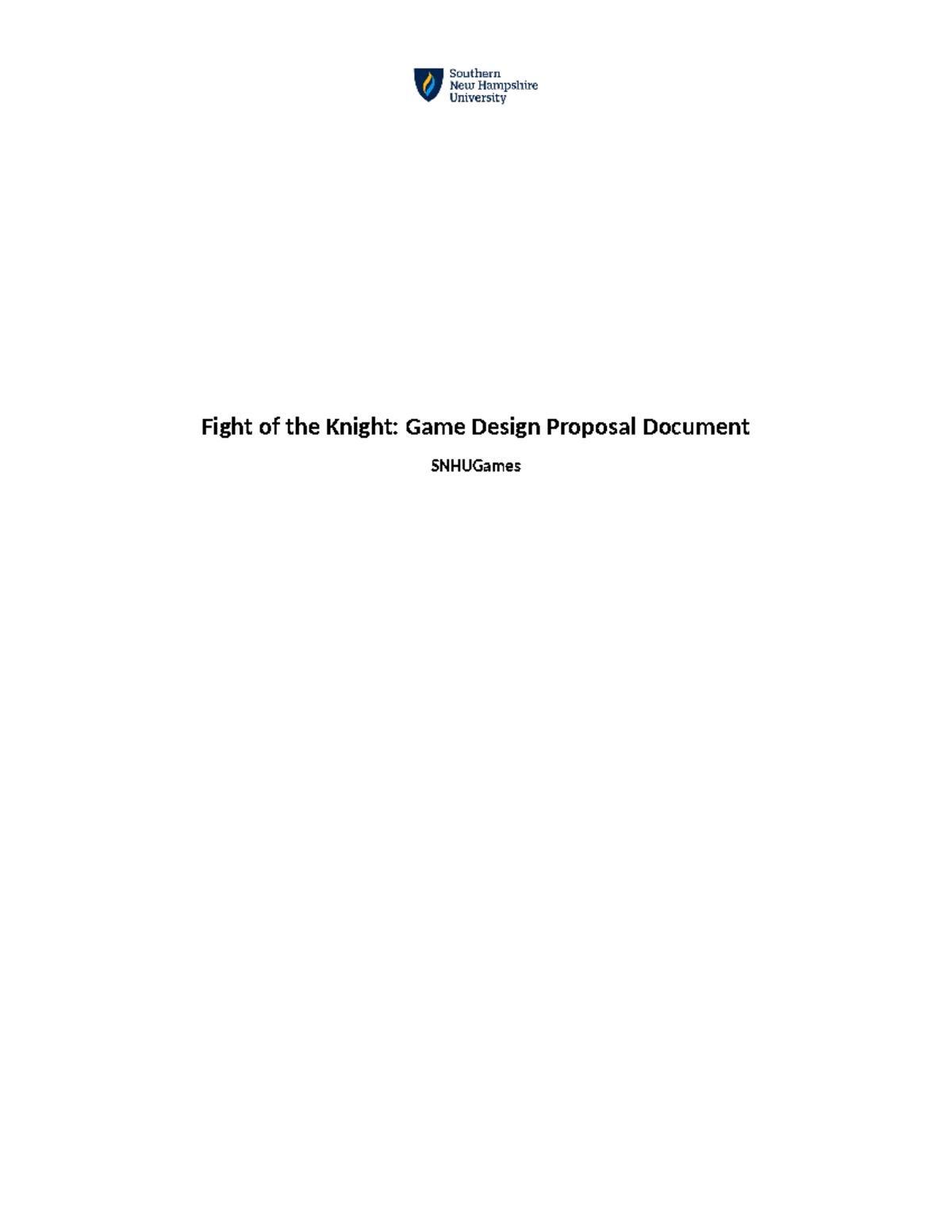 GAM 303 M2 Game Design Proposal - Fight of the Knight: Game Design ...