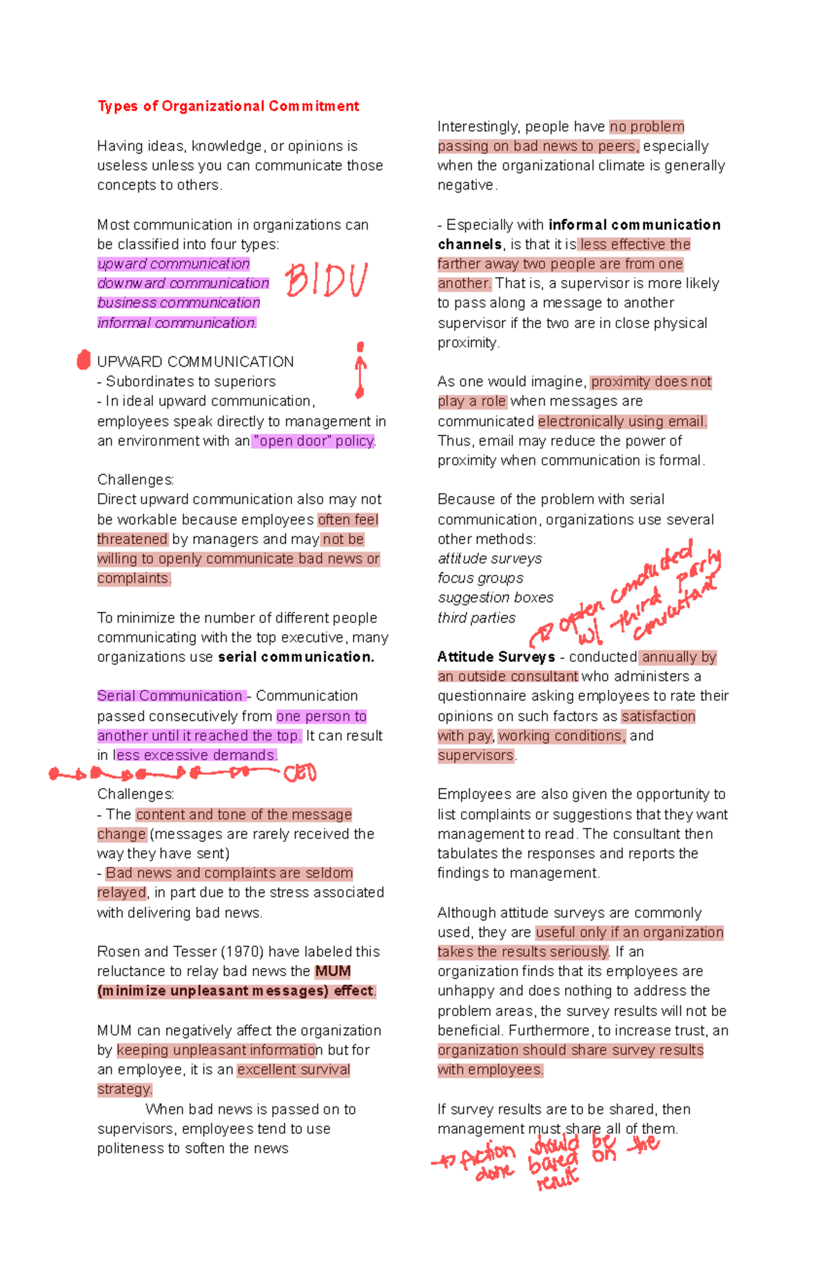 Types of Organizational Commitment: Insights from Aamodt Chapter 14 ...