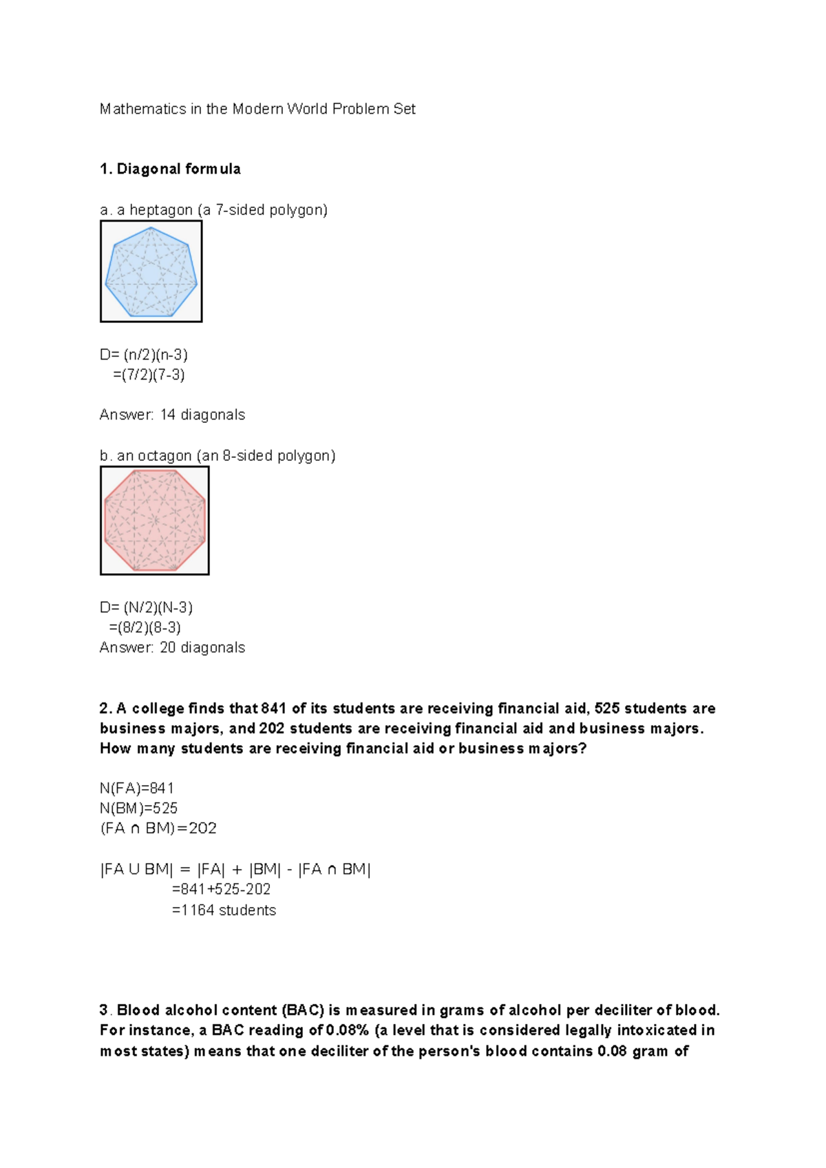 Sales, Lander Velasco CE1A - Mathematics in the Modern World Problem ...