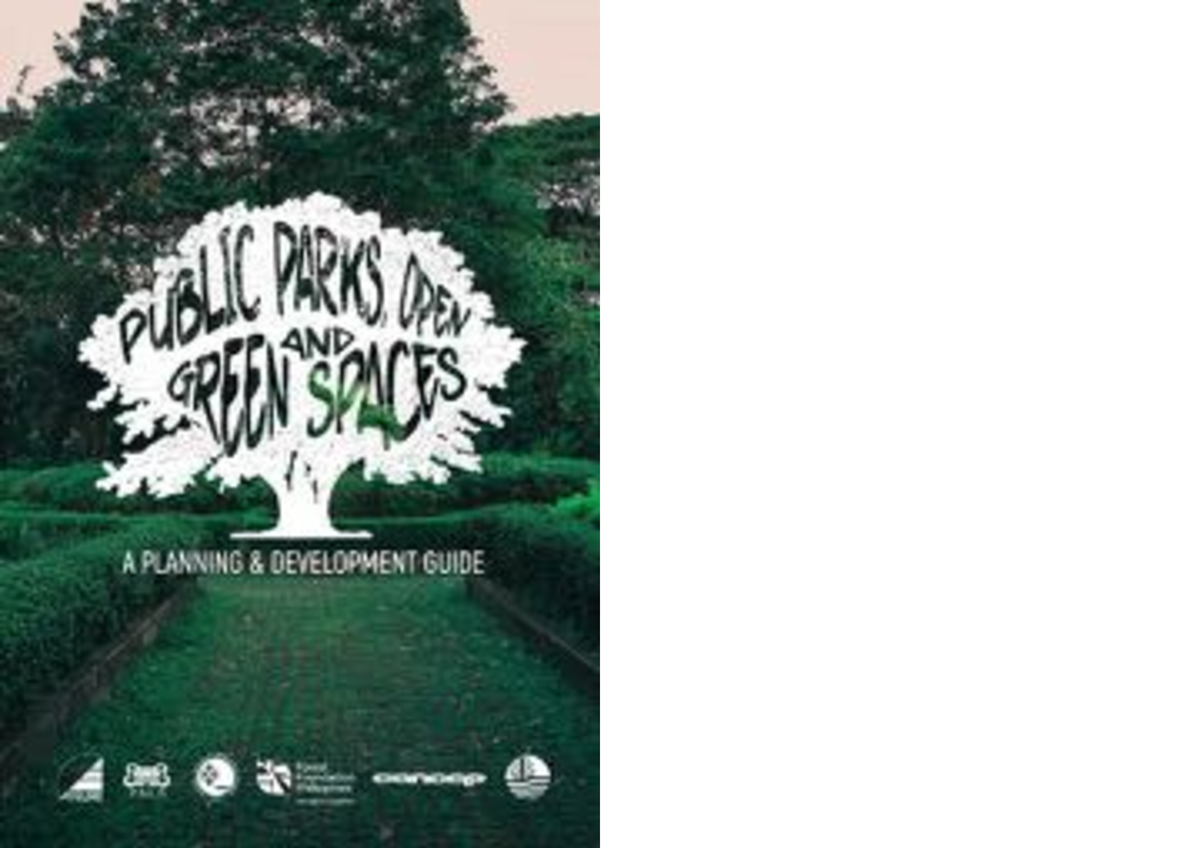 Public Parks and Green Spaces: A Development Planning Guide - Studocu