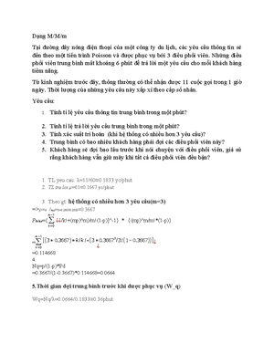 [Solved] Bi 2 Mt trung tm h tr khch hng trc tuyn c mt nhn vin trc x l ...